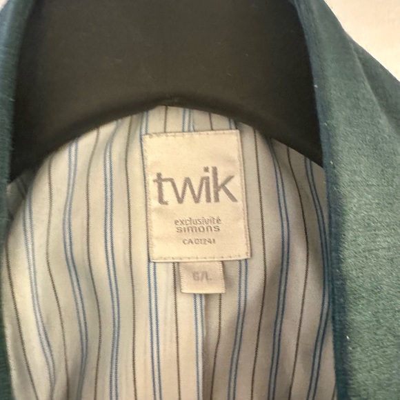 TWIK no collar woman’s green blazer size L - Picture 2 of 2